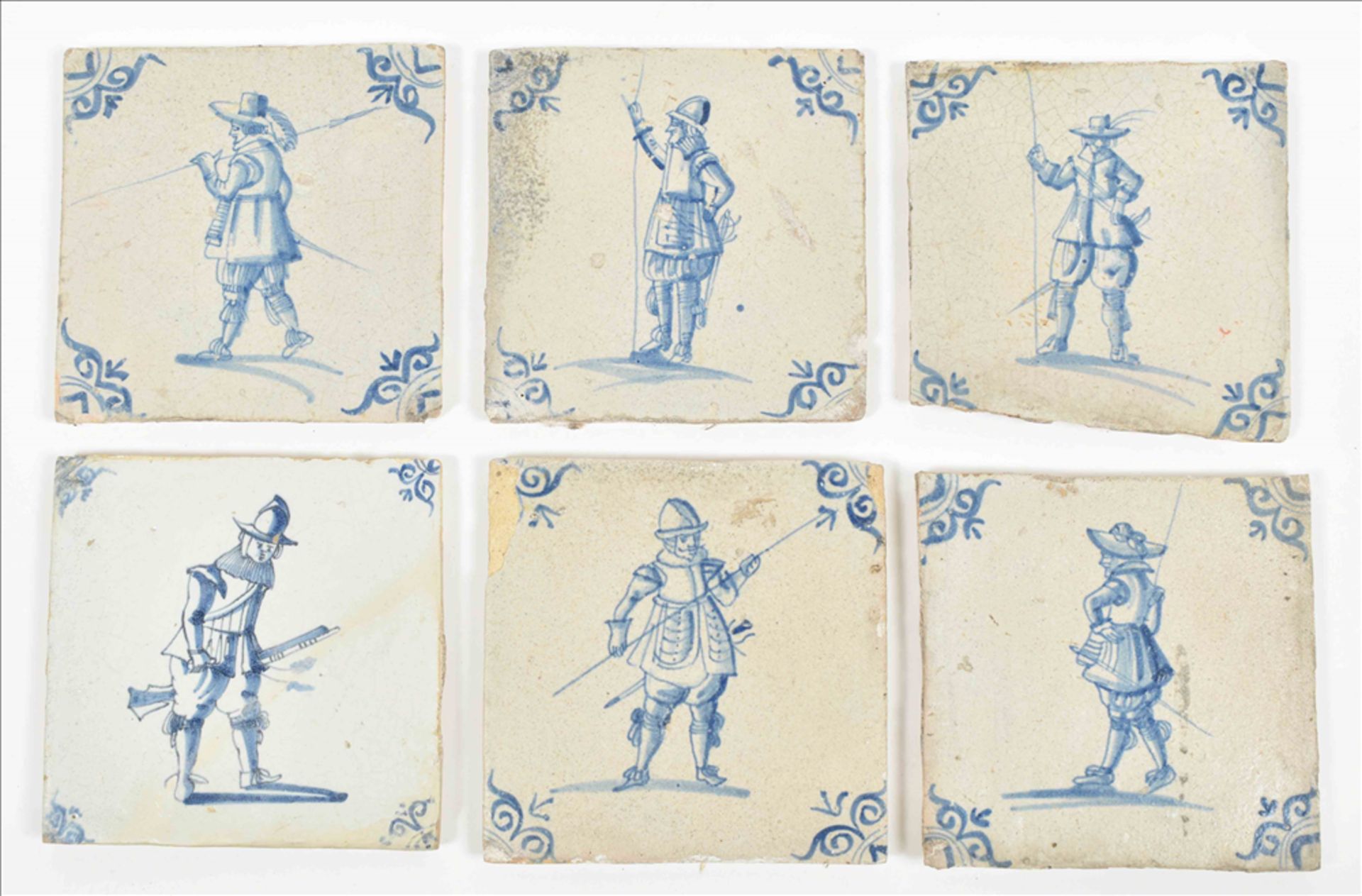 [Militaria] Twelve Dutch soldier tiles - Image 4 of 5