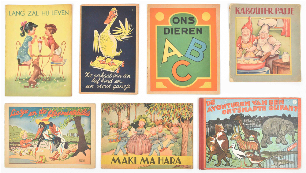 Lot of 33 miscellaneous early 20th century Dutch children's books - Image 7 of 10