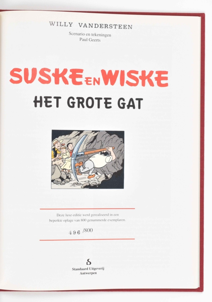 [Dédicace] Willy Vandersteen. Suske en Wiske deluxe series - Image 2 of 10