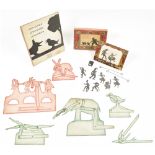 Two Shadow puppetry sets