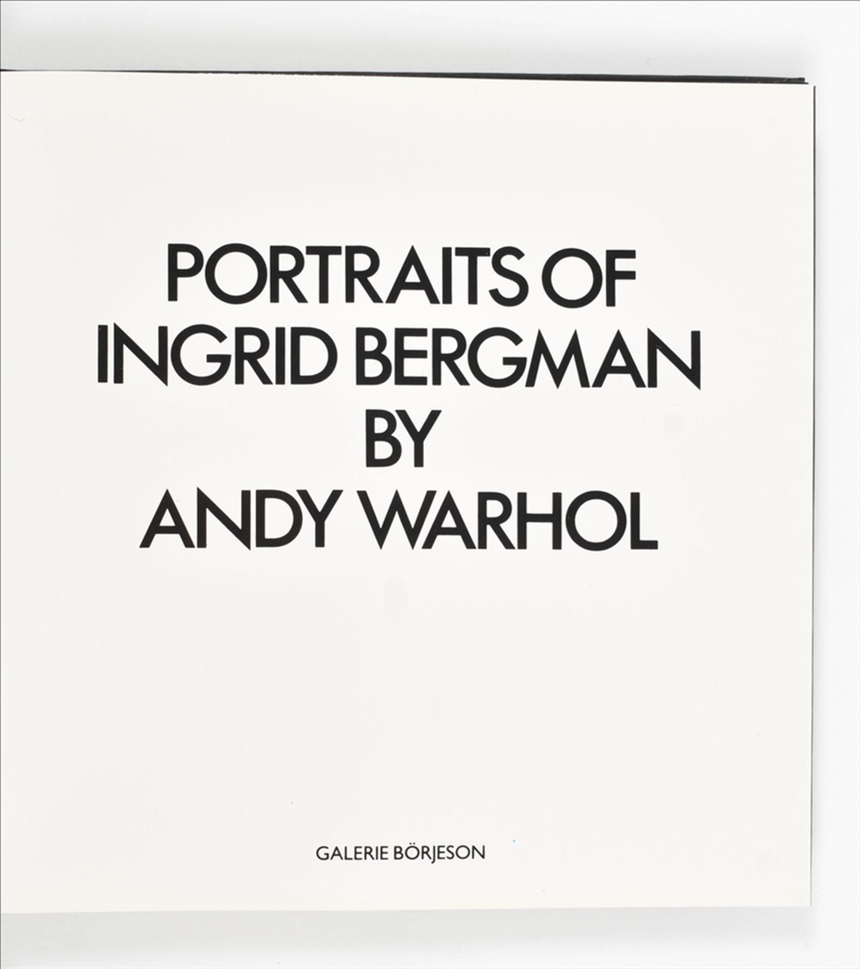 Andy Warhol, 2 artists' books - Image 4 of 10