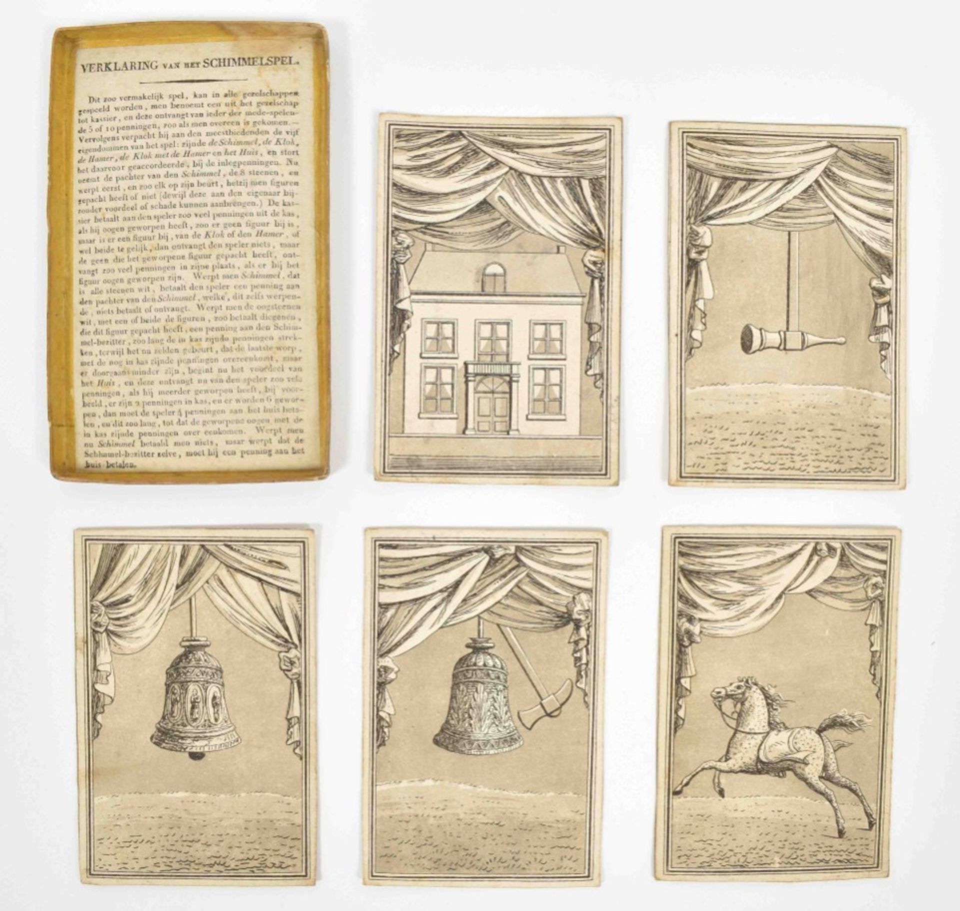 [Games] Collection of four 19th century Dutch games - Bild 3 aus 7