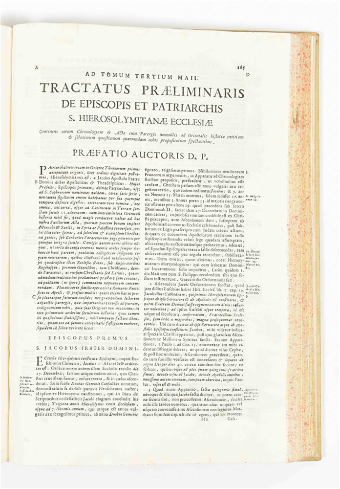 [Acta Sanctorum] J. Bolland. Praefationes, tractatus, diatribae et exegeses praeliminiares - Image 7 of 10