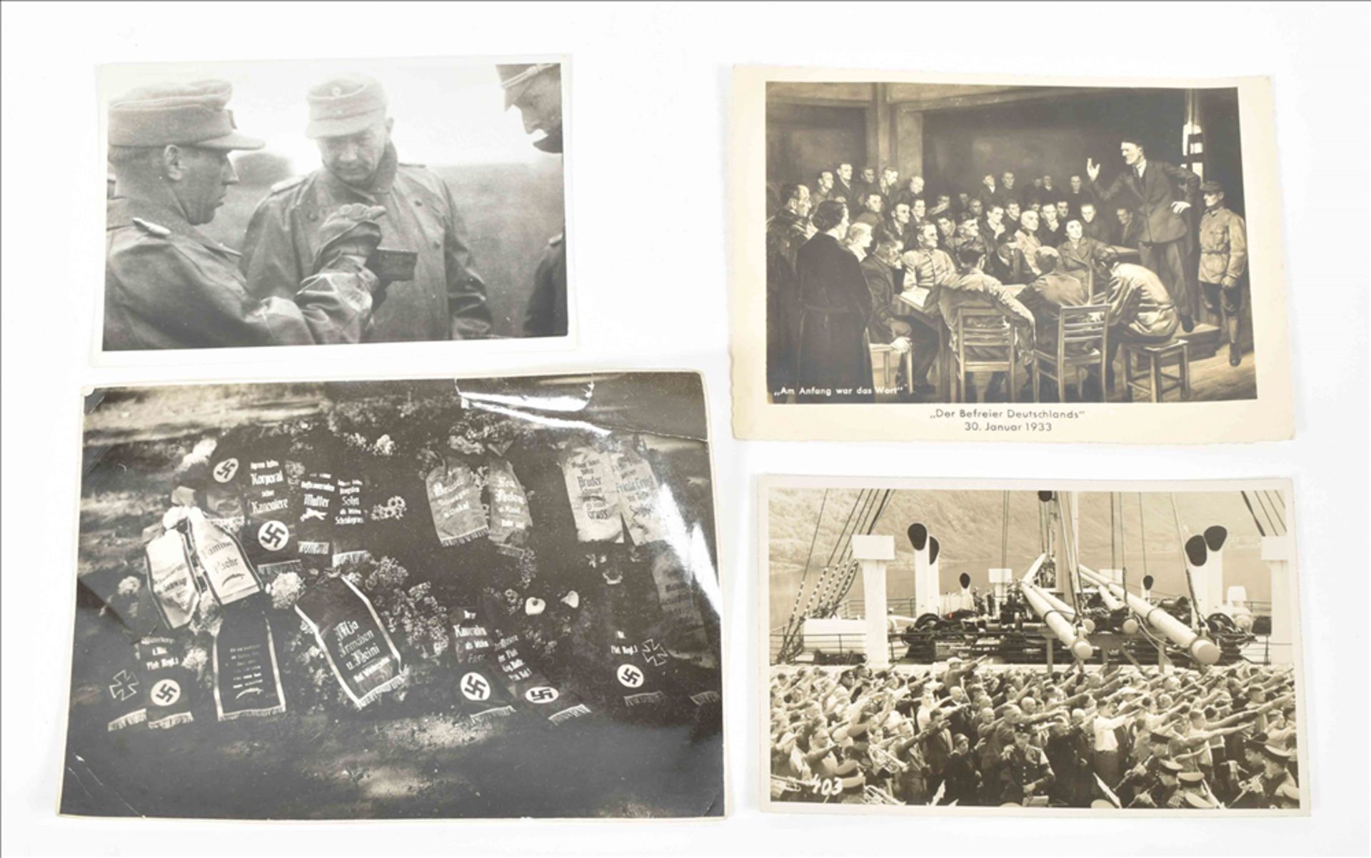 Collection of hundreds of loose WWII photographs - Bild 7 aus 10