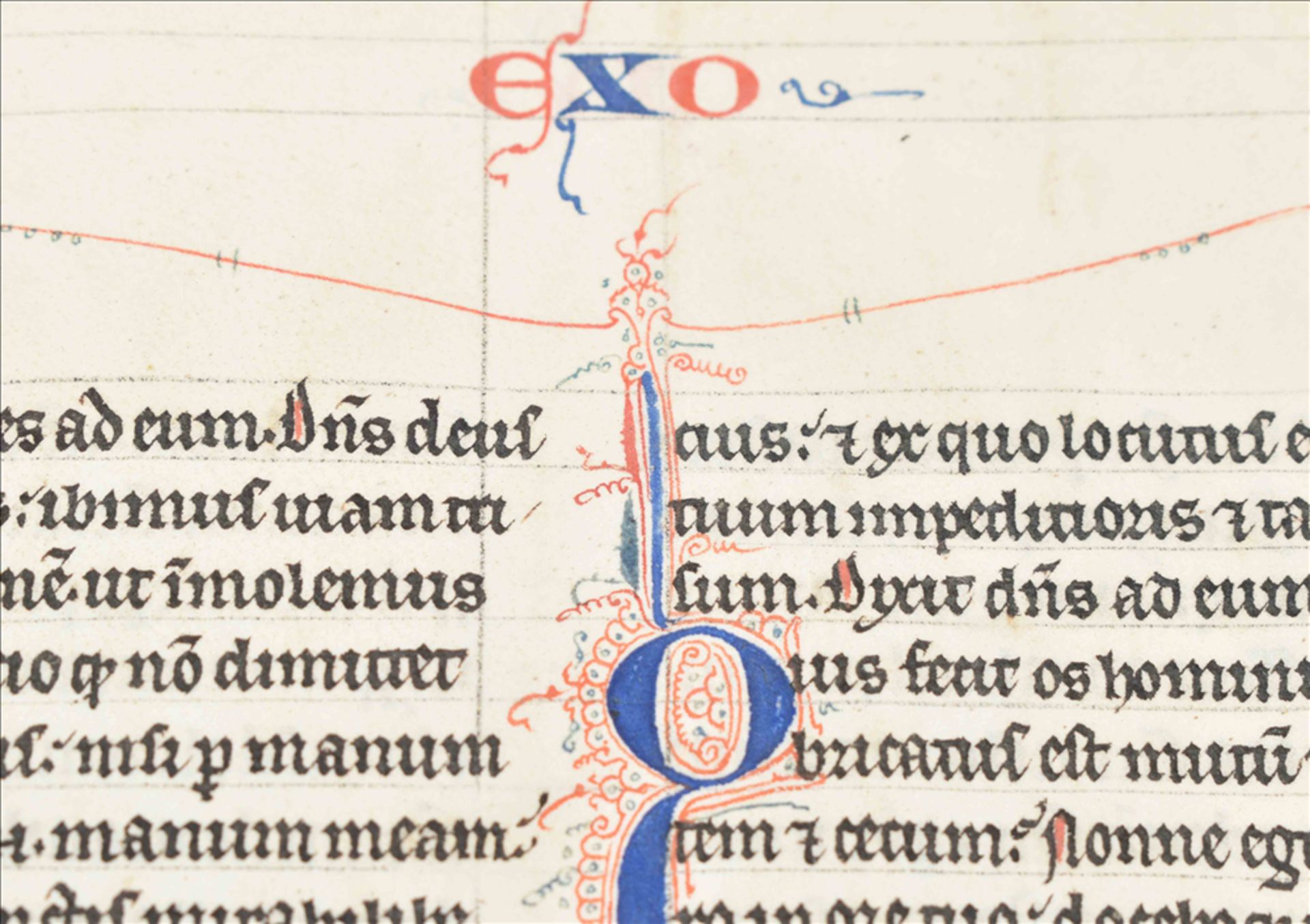 Medieval Parisian manuscript Bible page - Bild 5 aus 9