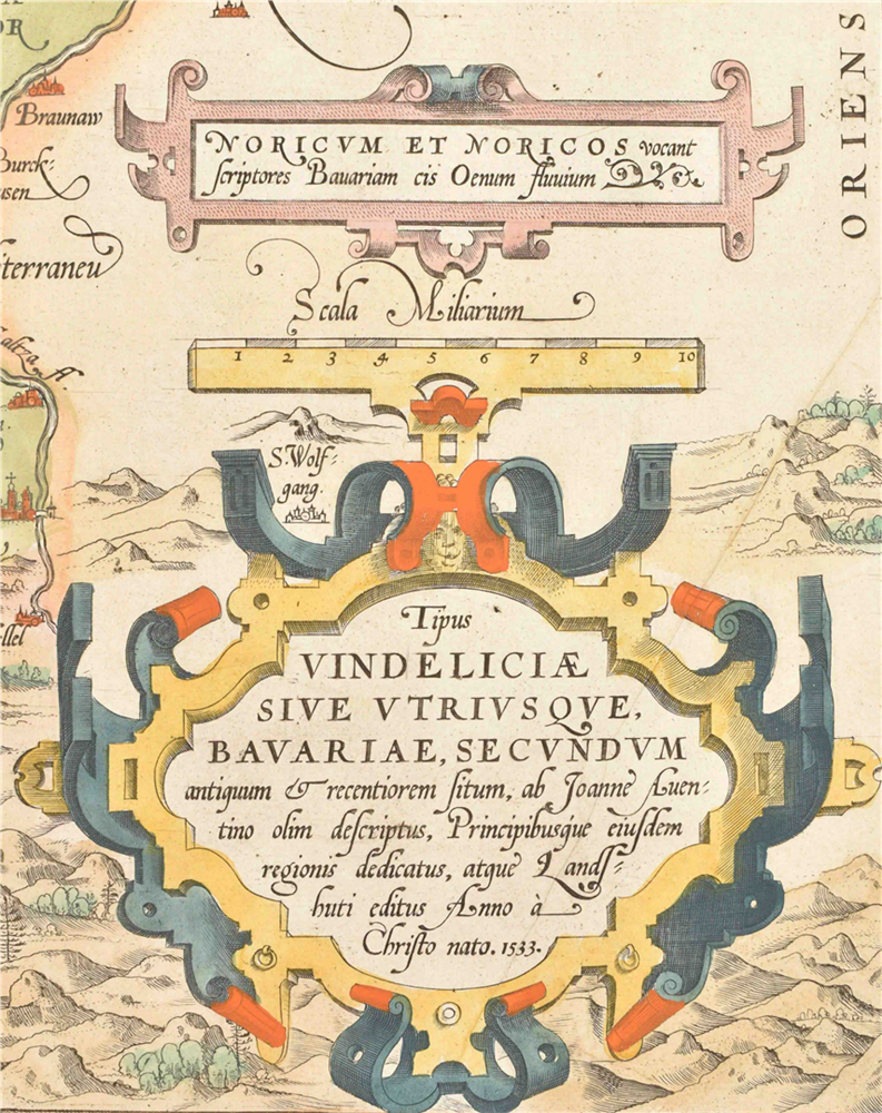 Two maps: (1) Salisburgensis Jurisdictio (...) with Urbis Saliburgensis Genuina Descriptio - Image 4 of 8