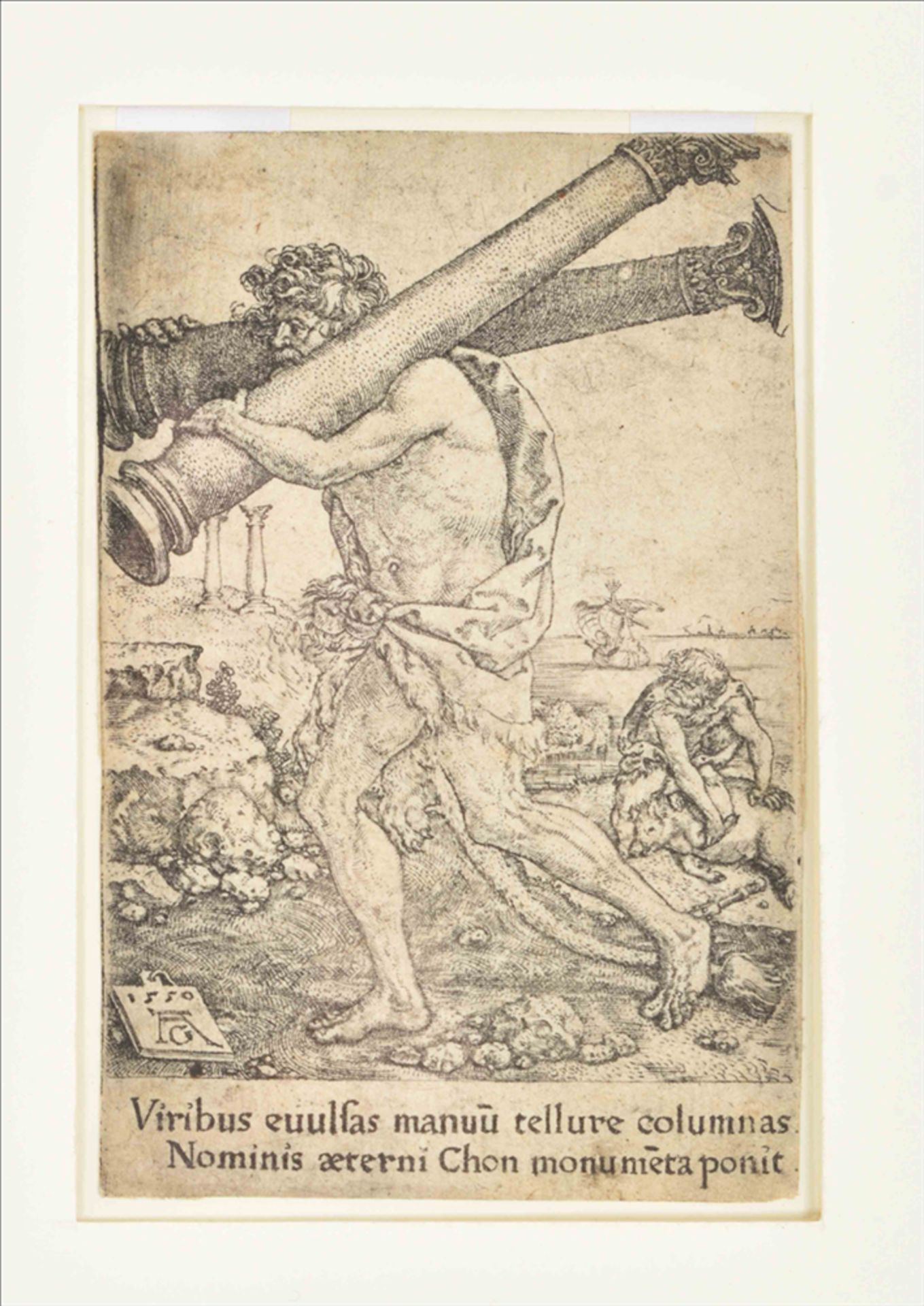 Four 16th century prints: (1) Theodoor De Bry (1528-98). "De hoofdman van weisheyt - Bild 4 aus 5