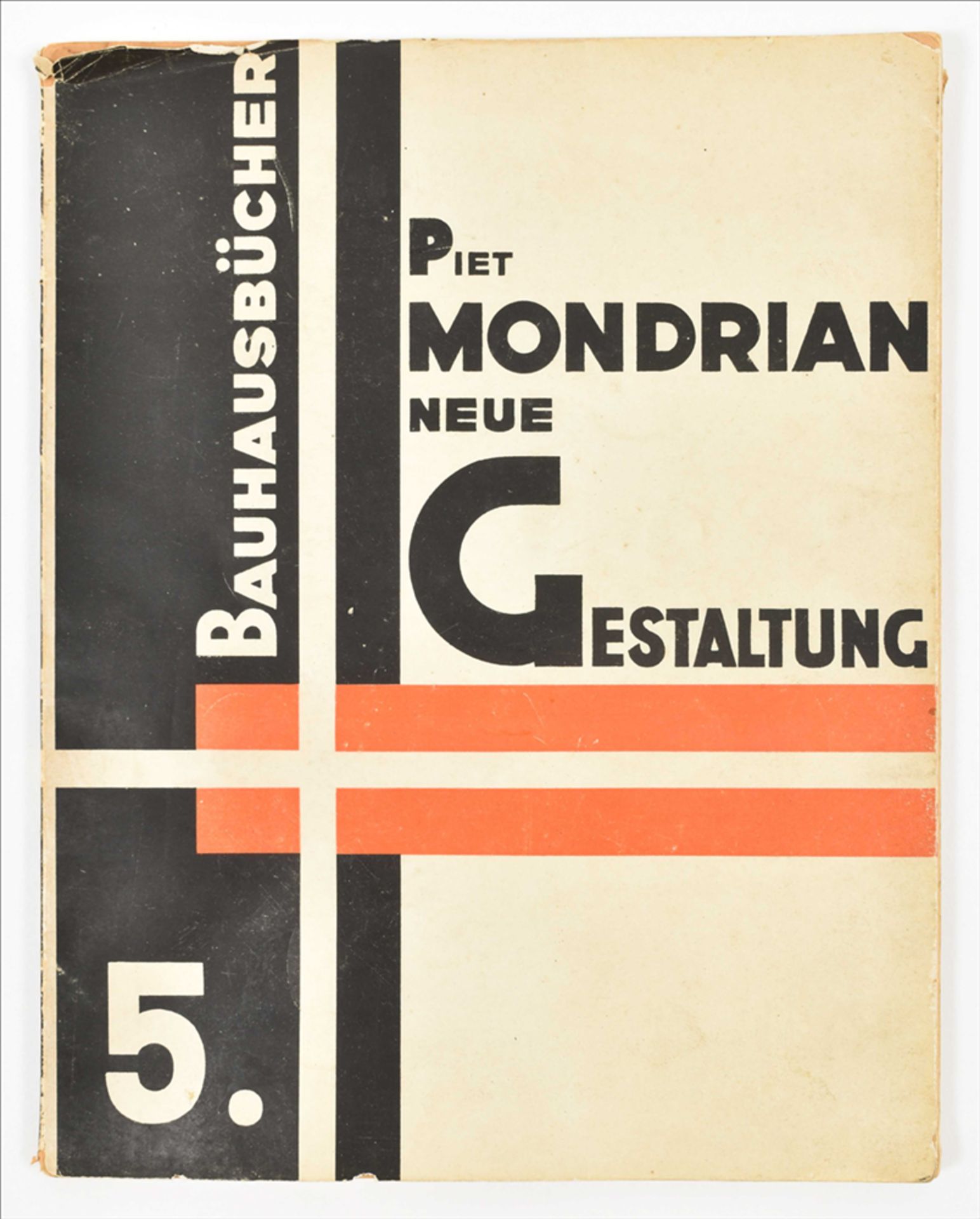 [With autograph signed dedication] Piet Mondriaan (Piet Mondrian). Neue gestaltung