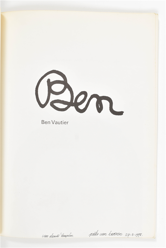 Ben Vautier, 5 catalogues/magazines - Image 7 of 9