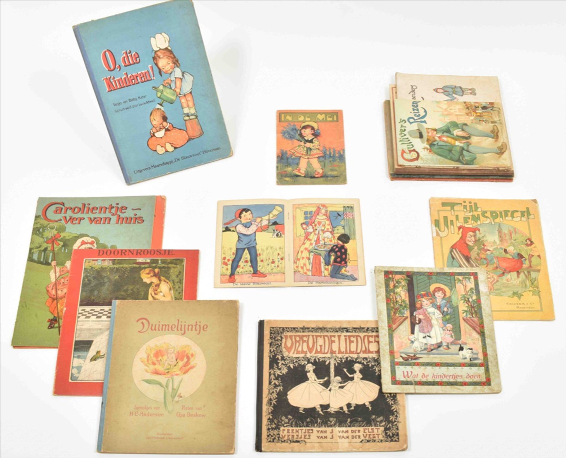 Fifteen early 20th century Dutch children's picture books: (1-2) Two works ills. by Phyllis Cooper