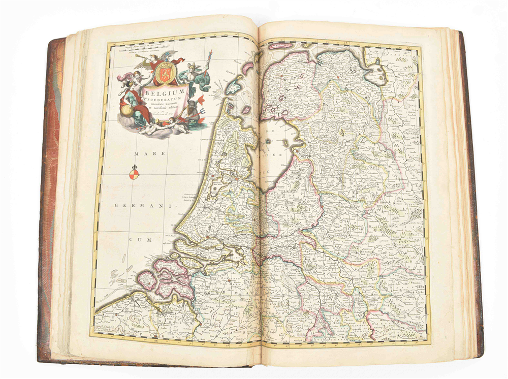 [Netherlands. Belgium. Atlas de Wit] Nieut Kaert-boeck, vande XVII Nederlandse Provincie. - Image 4 of 9