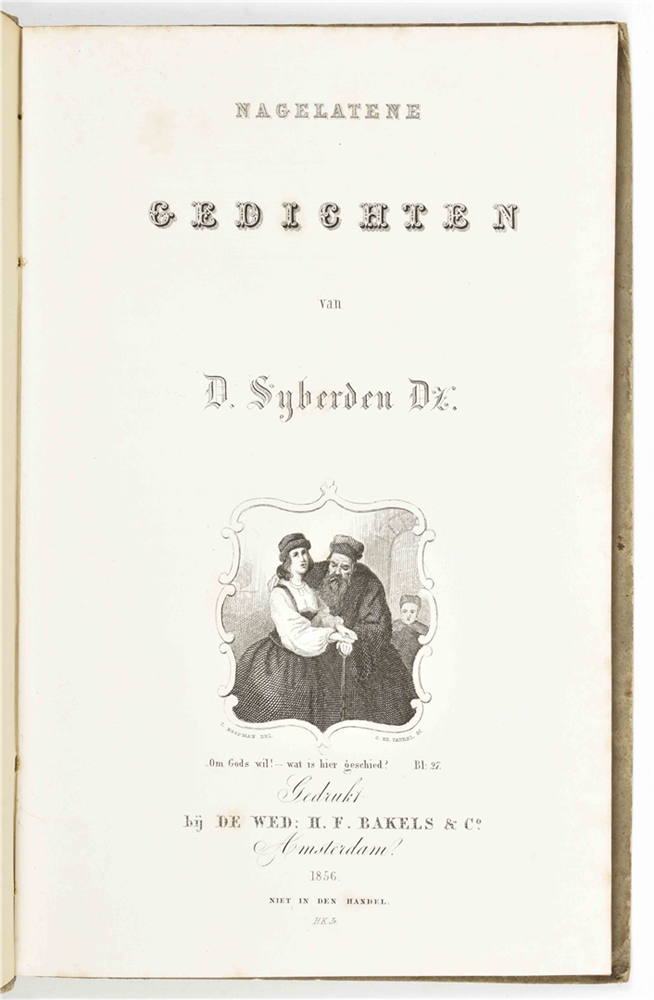 [Dutch literature] Collection of 34 (rare) 19th cent. works by various authors in 37 vols. - Image 6 of 10