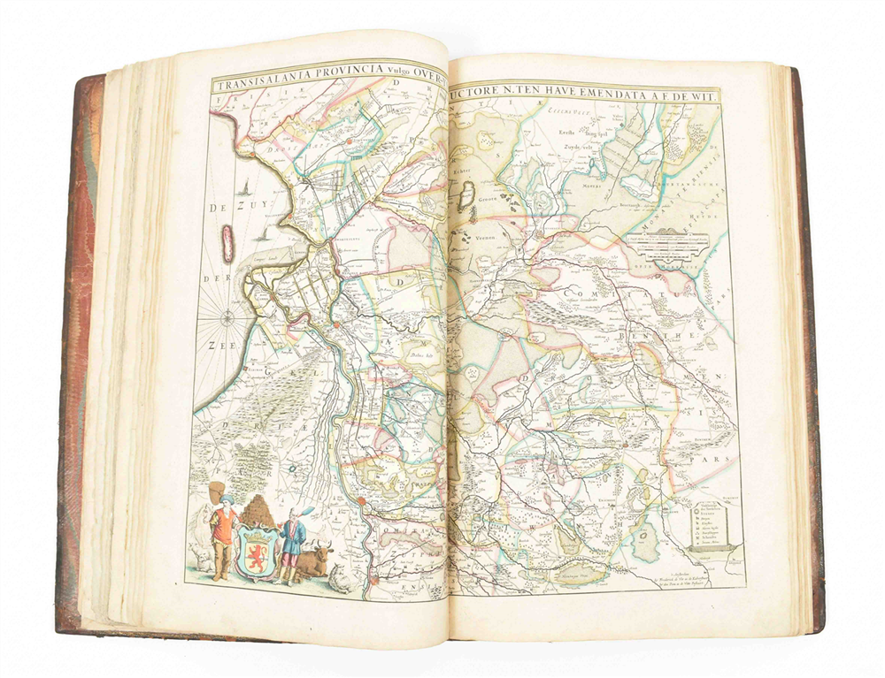 [Netherlands. Belgium. Atlas de Wit] Nieut Kaert-boeck, vande XVII Nederlandse Provincie. - Image 6 of 9