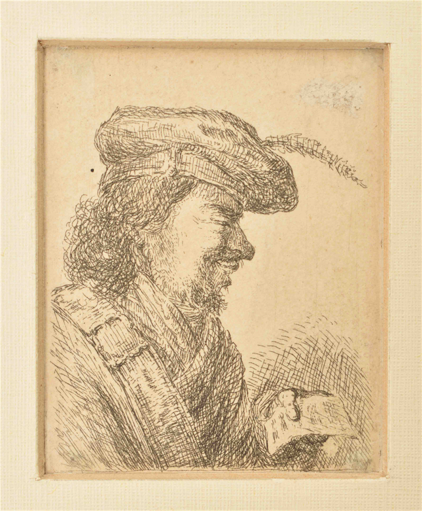 Rembrandt van Rijn (1606-69) (after). Two anonymous etchings in the style of Rembrandt - Image 5 of 5