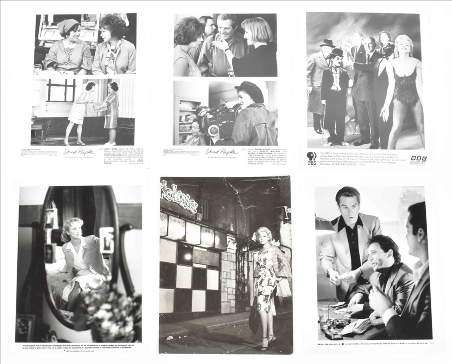 Collection of ca. 150 black-and-white filmstills and press-photographs - Image 4 of 8
