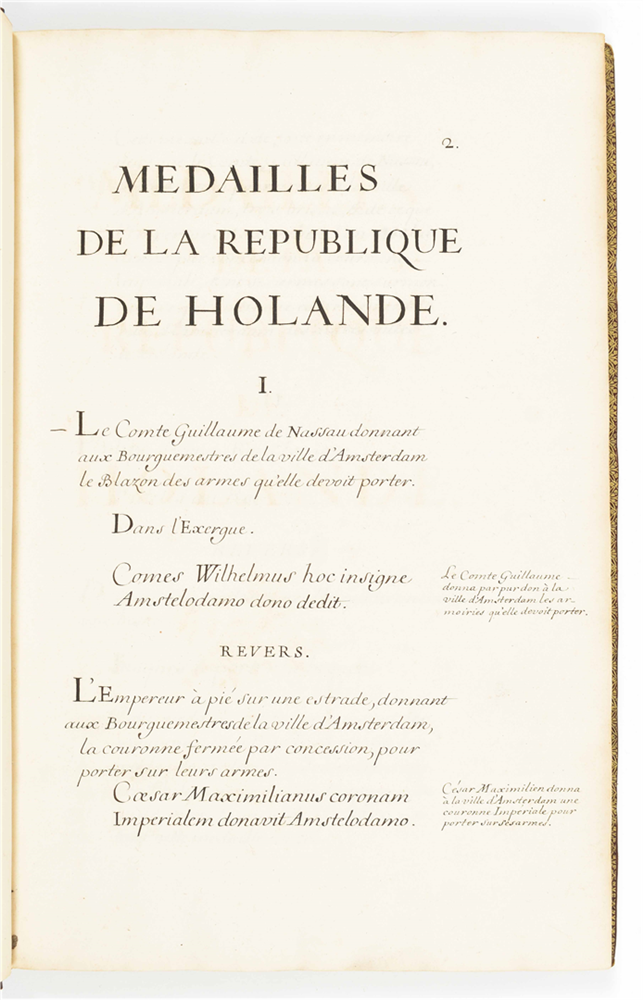 Medailles de la Republique de Holande - Image 4 of 8