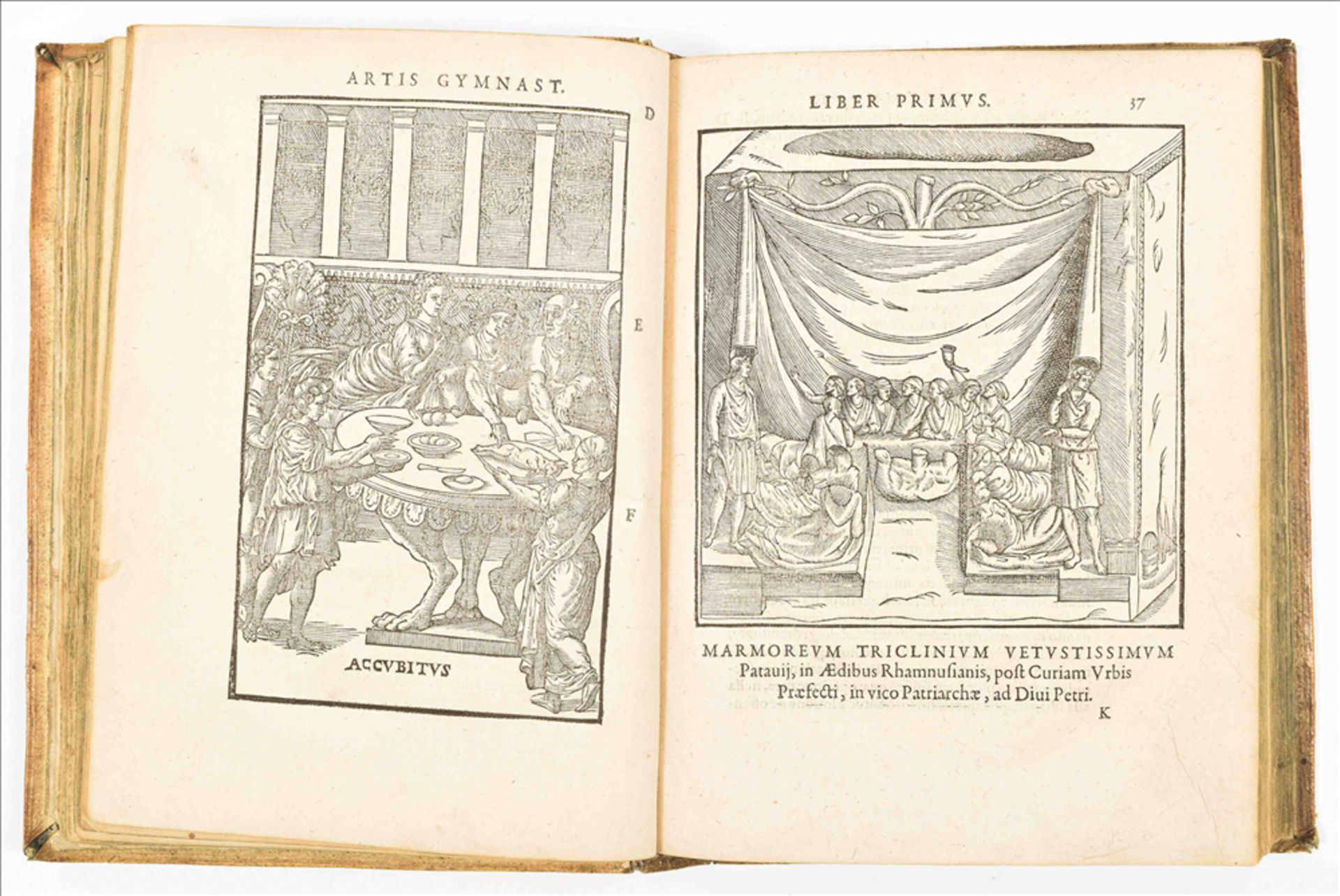 Girolamo Mercuriale. Hieronymi Mercurialis, De Arte Gymnastica, Libri Sex: - Image 7 of 10