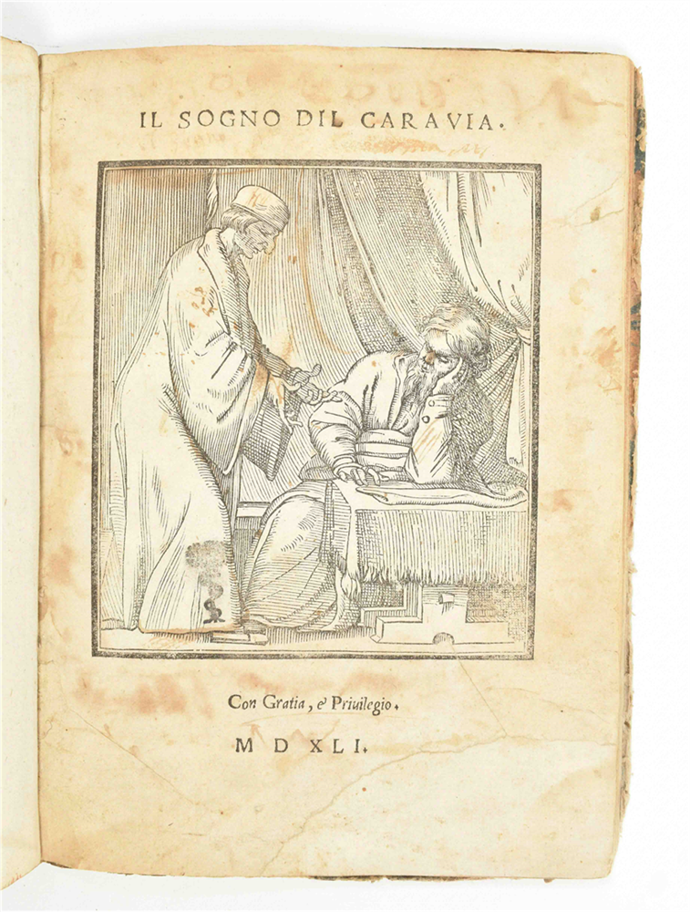 Alessandro Caravia (1503-68). Il sogno dil Caravia - Image 4 of 7