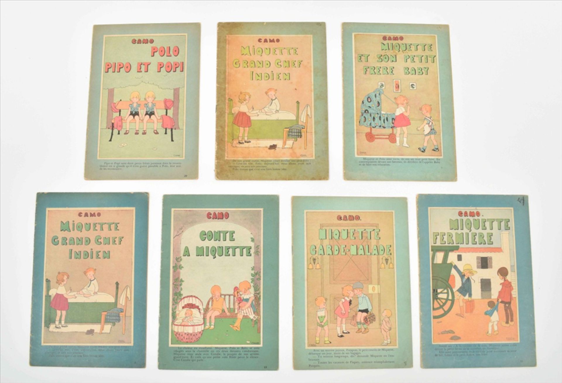 Eighteen early 20th century French children's books. - Image 5 of 6