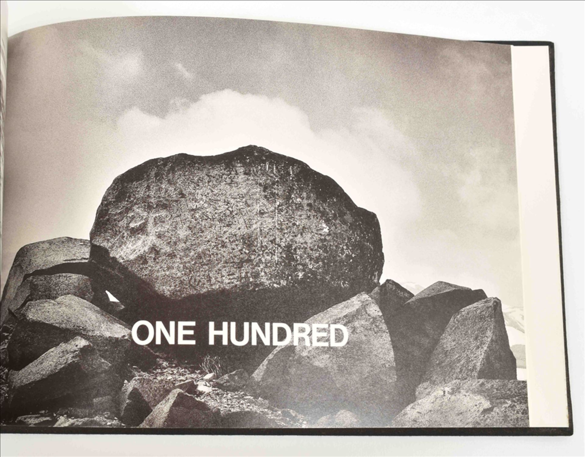 Hamish Fulton, Touching by hand one hundred rocks - Image 7 of 7