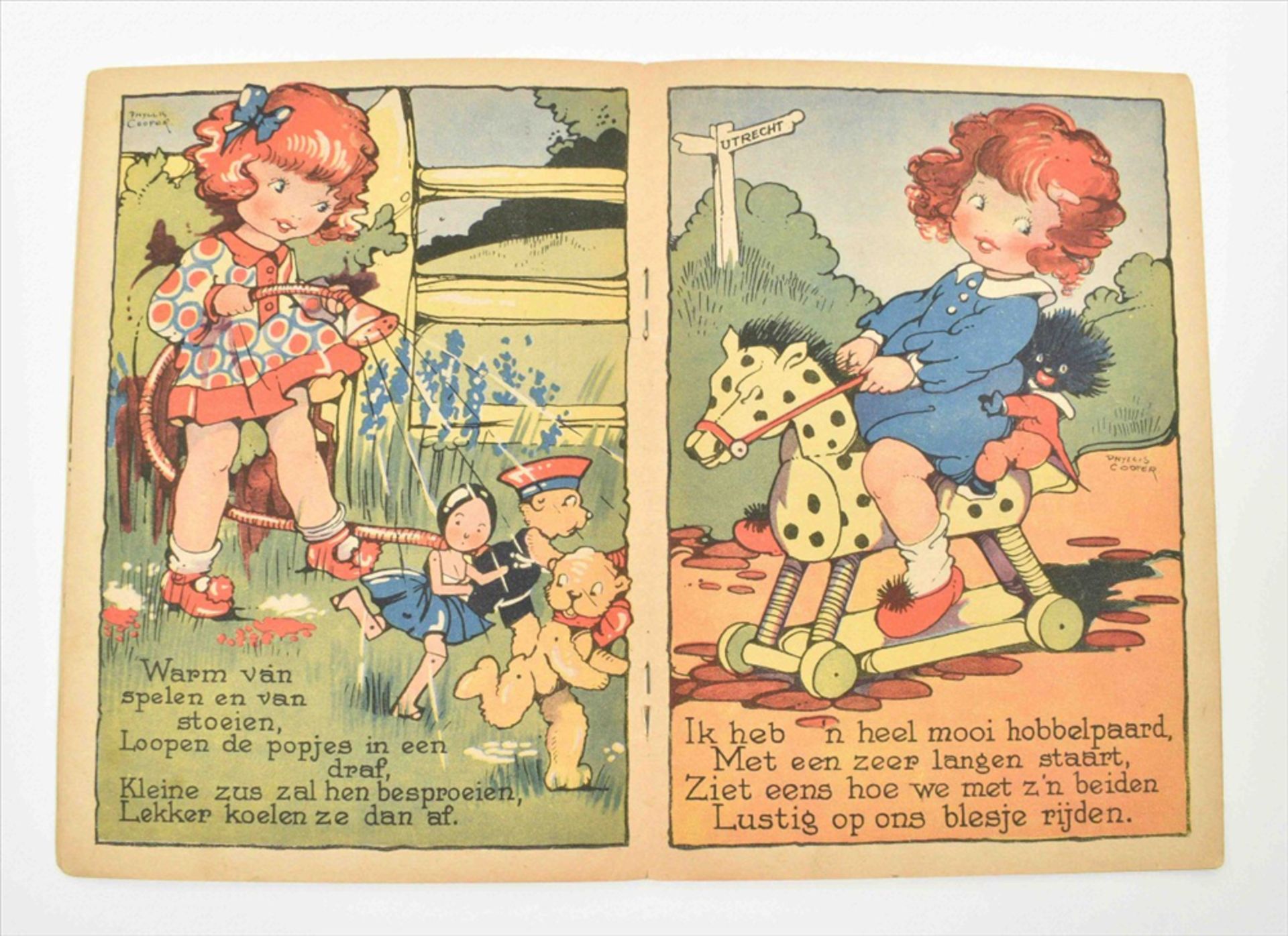 Fifteen early 20th century Dutch children's picture books: (1-2) Two works ills. by Phyllis Cooper - Bild 14 aus 16