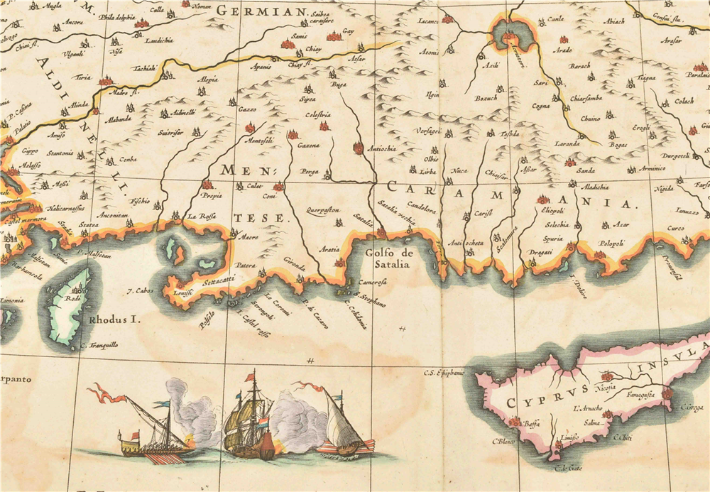 [Turkey] Two maps: (1) "Natolia, quae olim Asia Minor" - Image 5 of 8