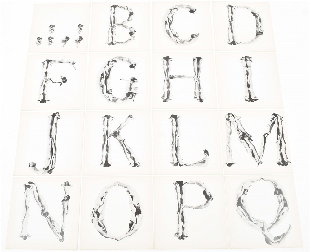 Anton Beeke. Blote Meisjes Alphabet - Image 4 of 10
