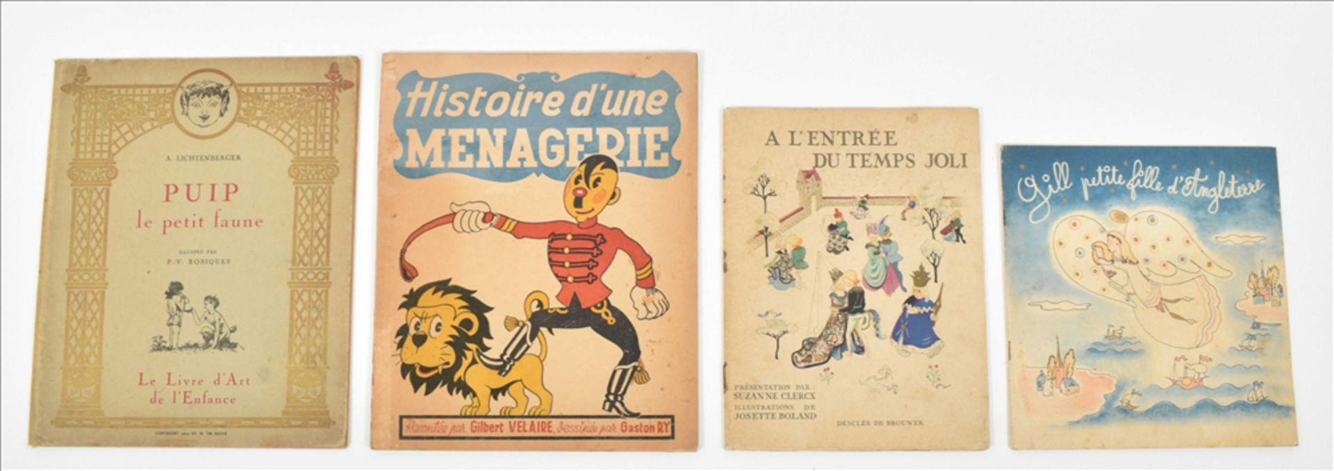 [French Children's books] Lot of fourteen. Including: (1) Hilda Lagrange. Le Roi de la mer - Image 4 of 8