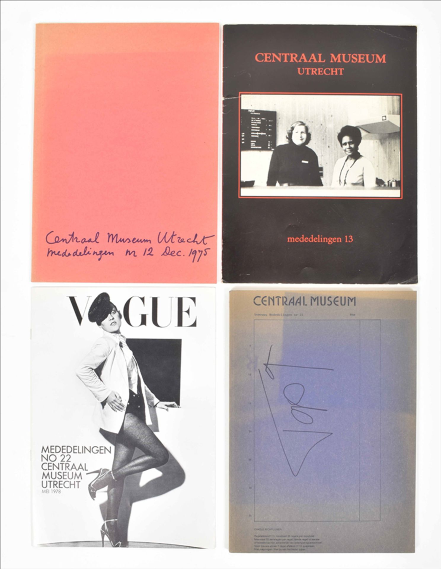 Mededelingen Centraal Museum Utrecht, complete set (No.1 - No.33), 1972-1981 - Bild 4 aus 10