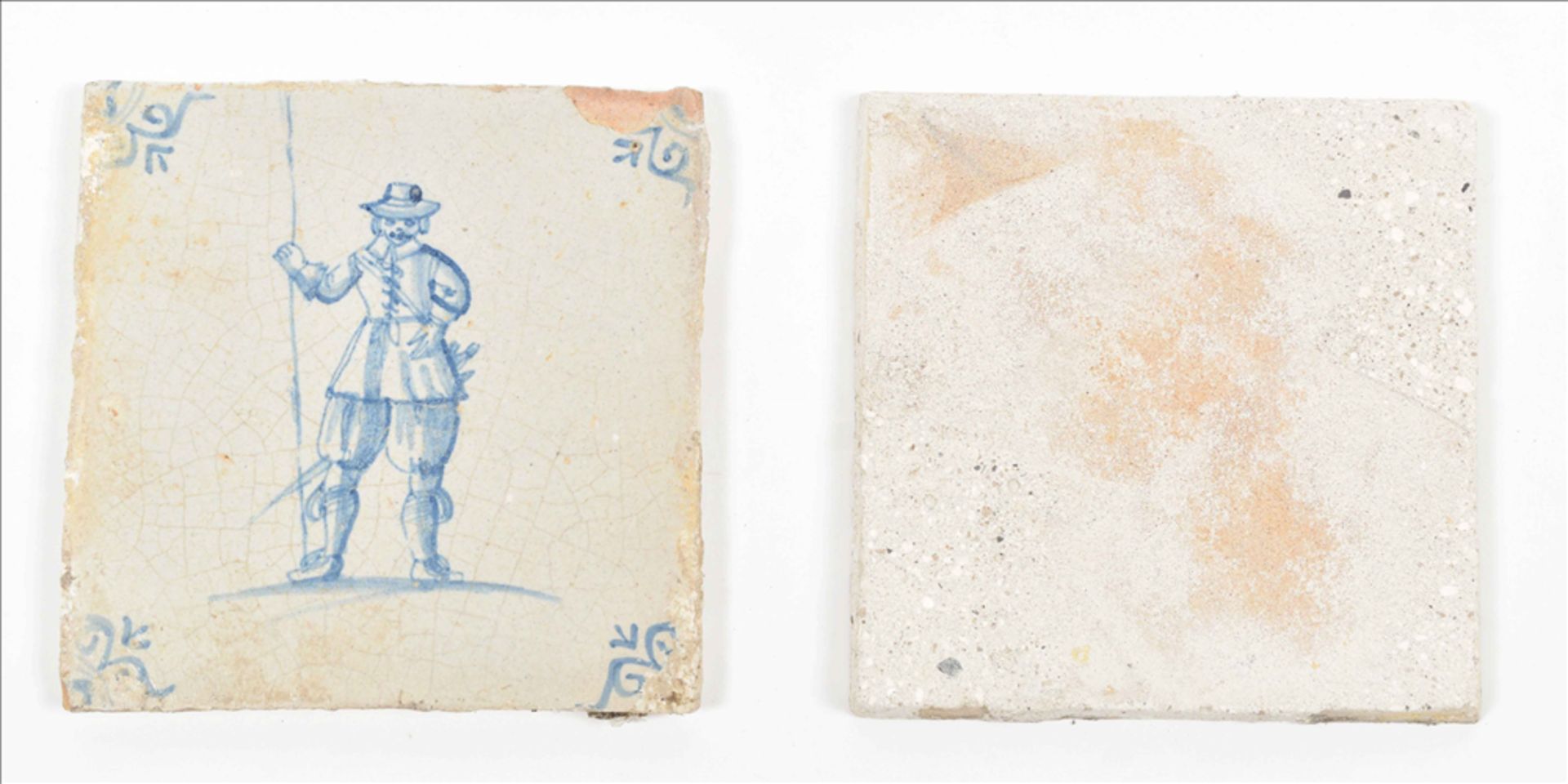 [Militaria] Twelve Dutch soldier tiles - Image 9 of 10