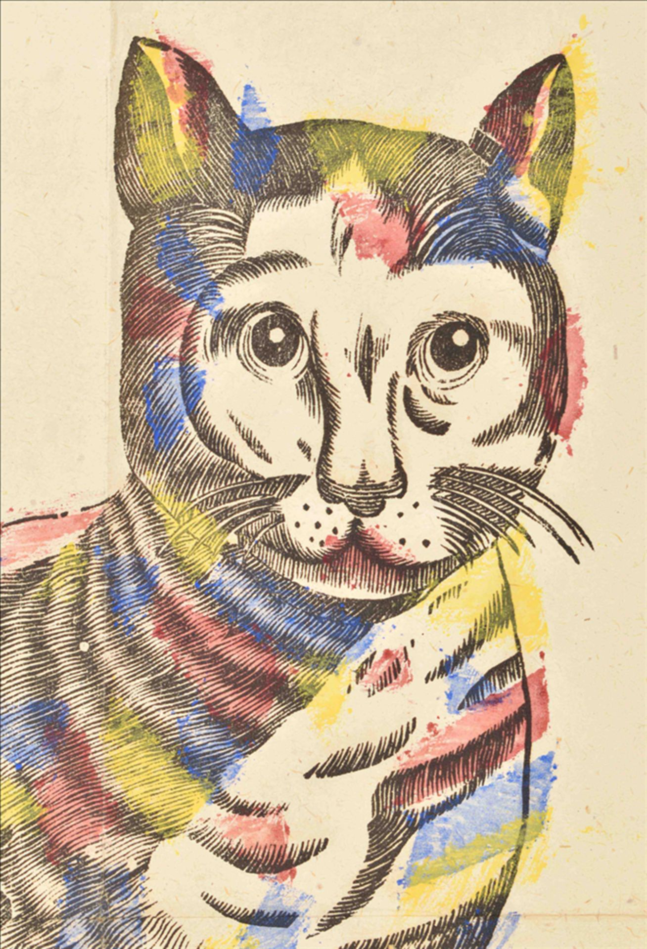 [Cats. Dogs] Two animal catchpenny prints - Image 5 of 5