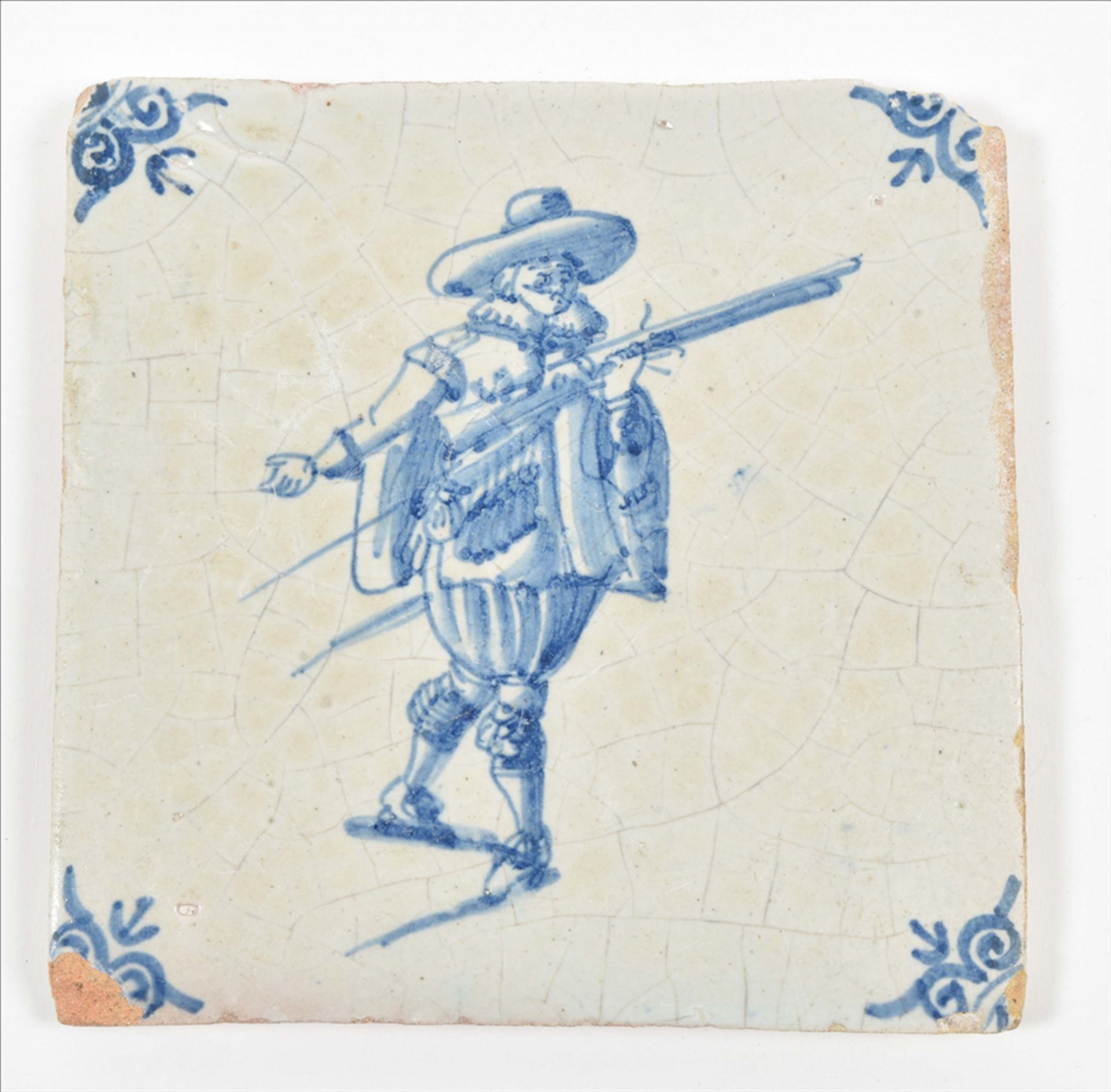 [Militaria] Twelve Dutch soldier tiles - Image 10 of 10