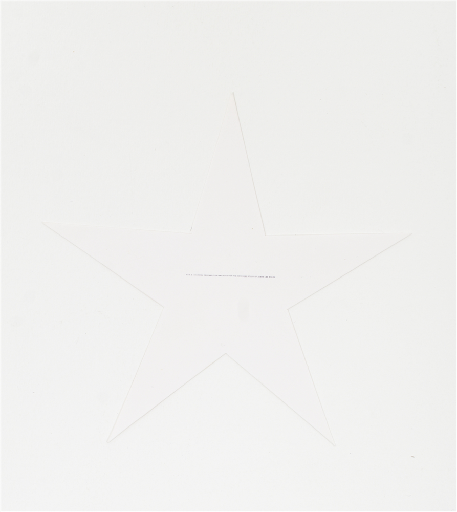 James Lee Byars, cards for Wide White Space Antwerp, 1969 - 1973 - Image 4 of 7