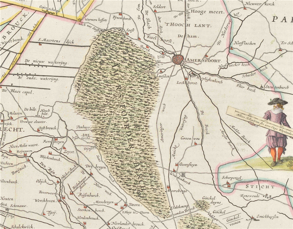 [Utrecht. Province] Two maps: (1) Ultraiectum Dominium - Image 4 of 10