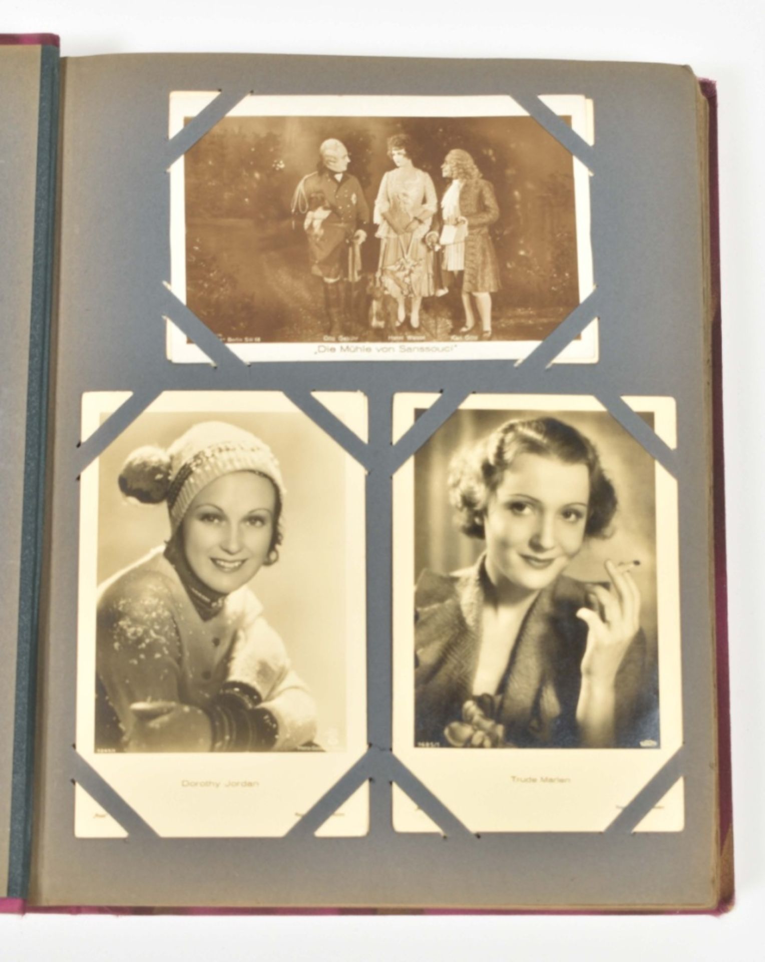 [Film] Two picture postcard albums of early 20th century actors and actresses - Bild 4 aus 8