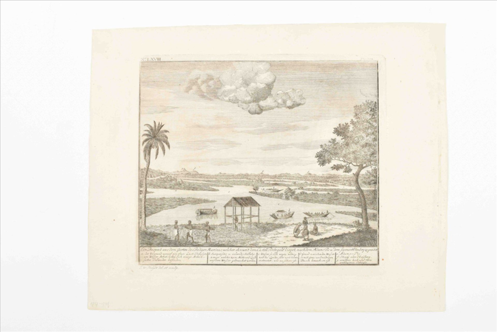 [Sri Lanka] Nine prints: (1-5) Views of Pinto-Gale - Image 4 of 6