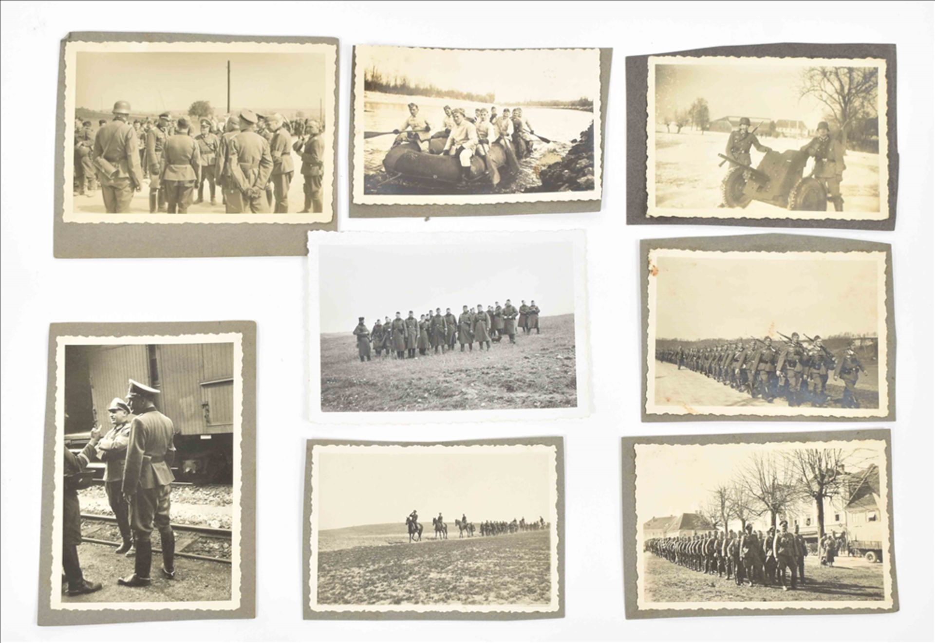 Collection of hundreds of loose WWII photographs - Bild 3 aus 10