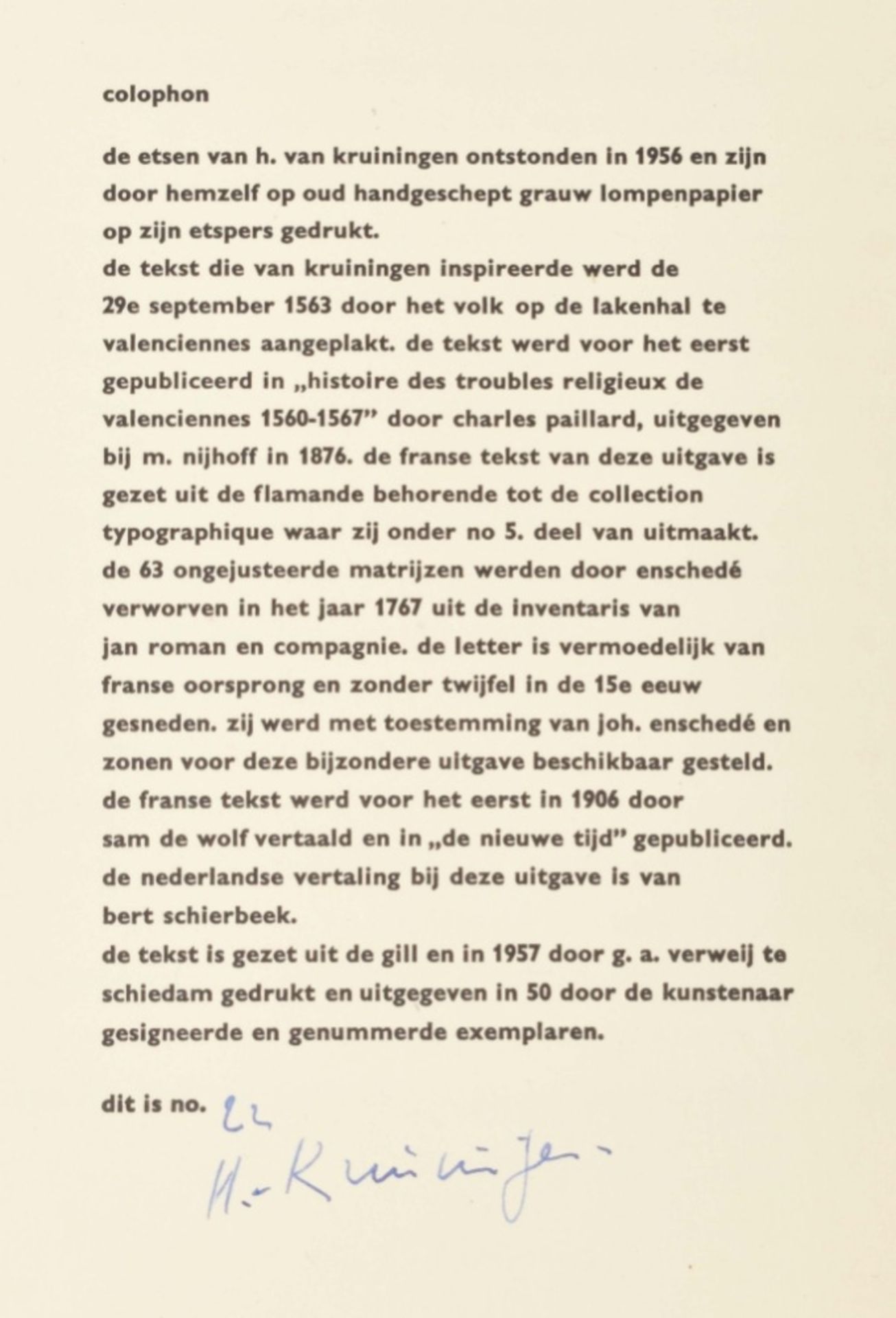 H. v. Kruiningen (1906-96). De opstand van het grauw - Bild 3 aus 5