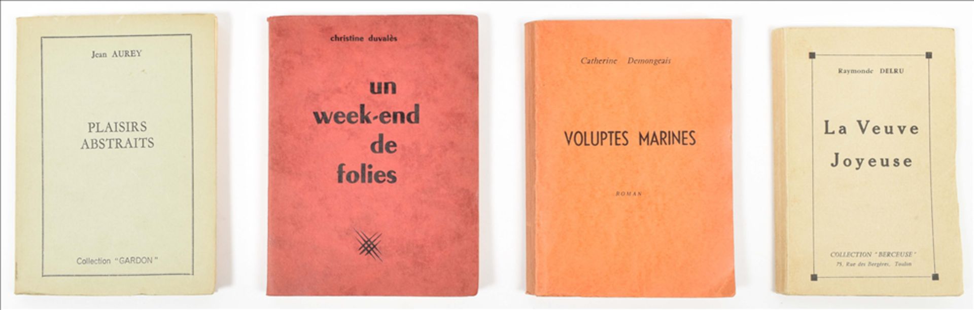 Collection of 24 erotic French novels from the 1950s and 60s - Bild 2 aus 8