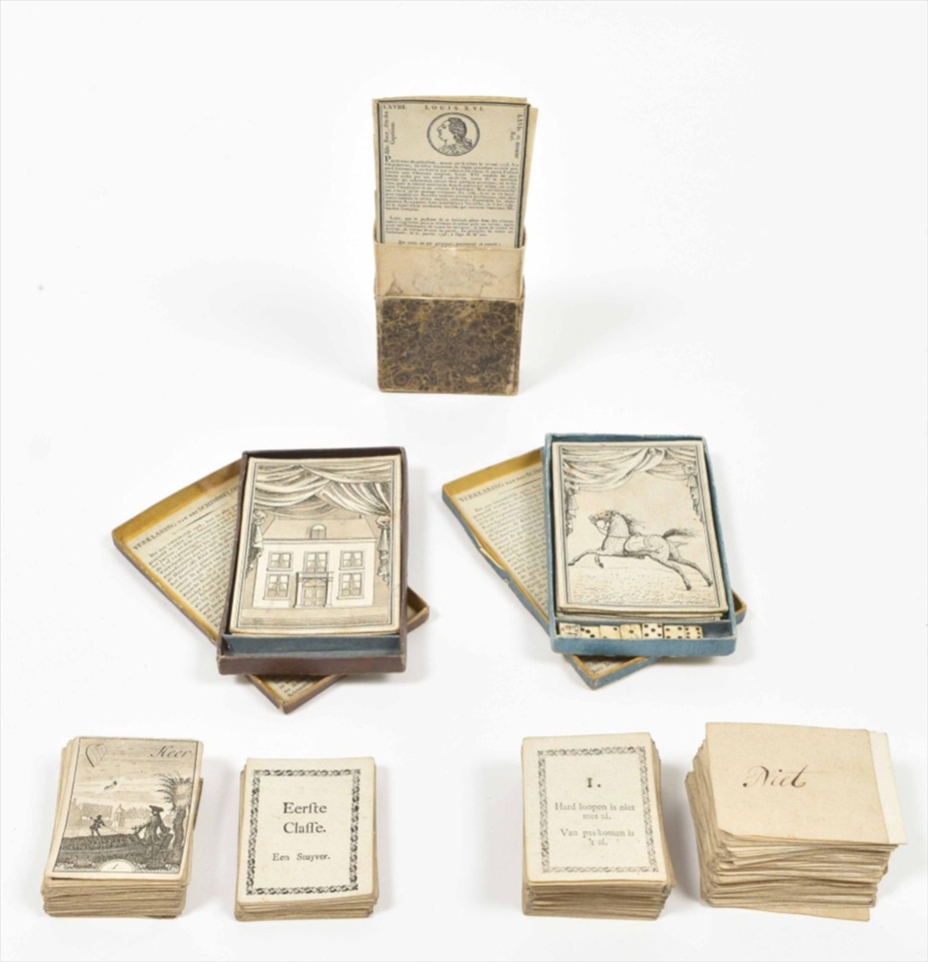 [Games] Collection of four 19th century Dutch games - Bild 7 aus 7