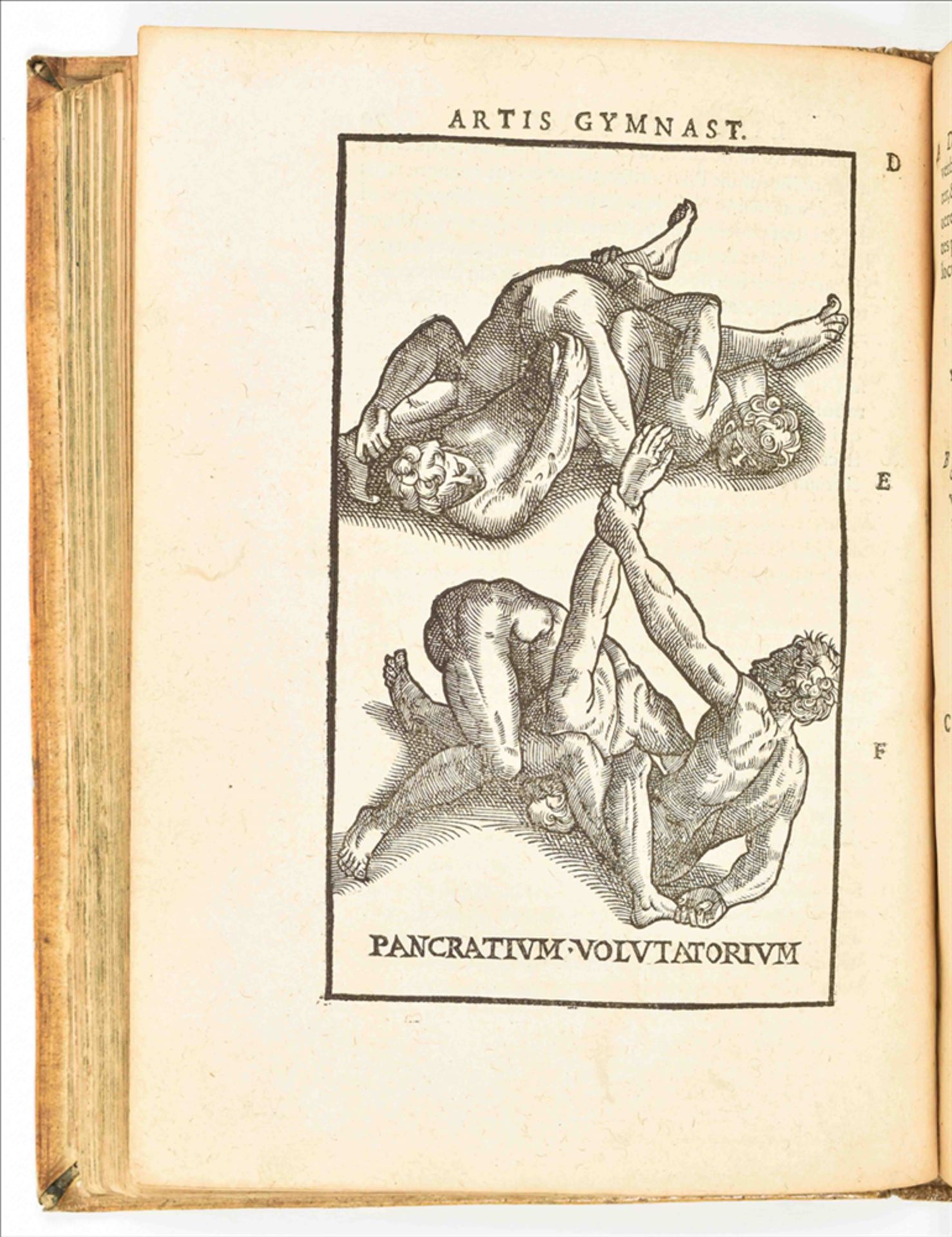 Girolamo Mercuriale. Hieronymi Mercurialis, De Arte Gymnastica, Libri Sex: - Image 2 of 10