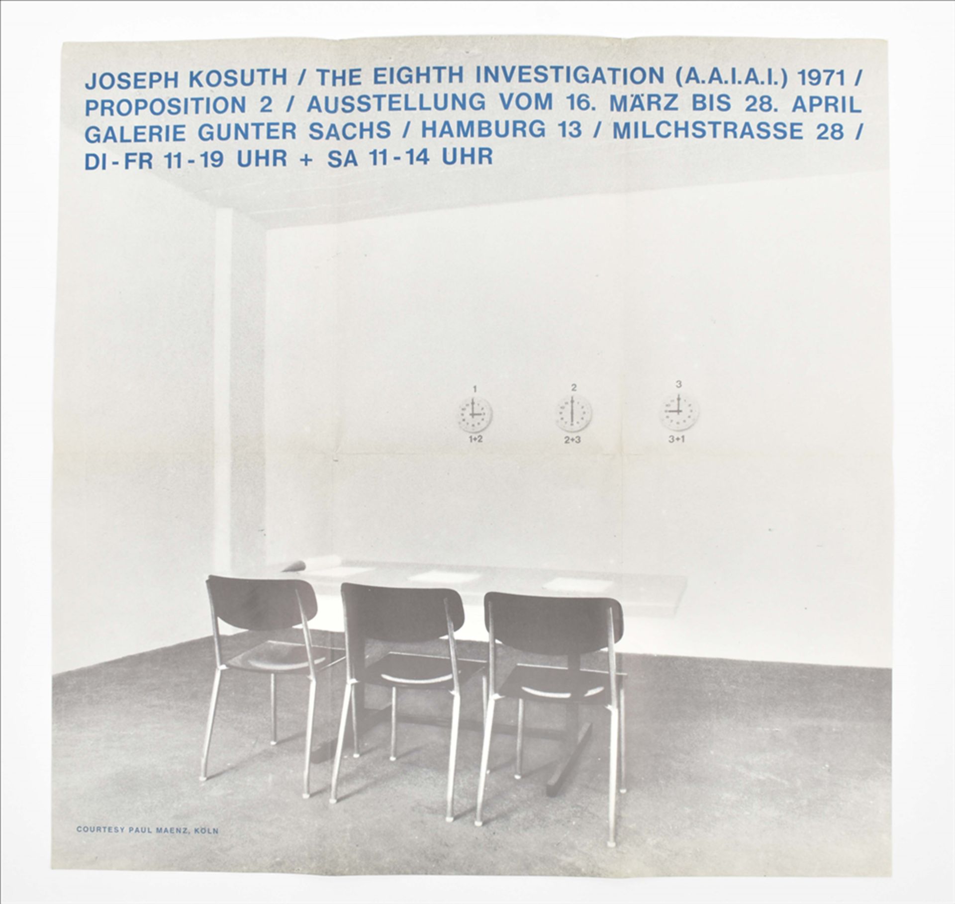 Joseph Kosuth, collection of ephemera - Bild 2 aus 10