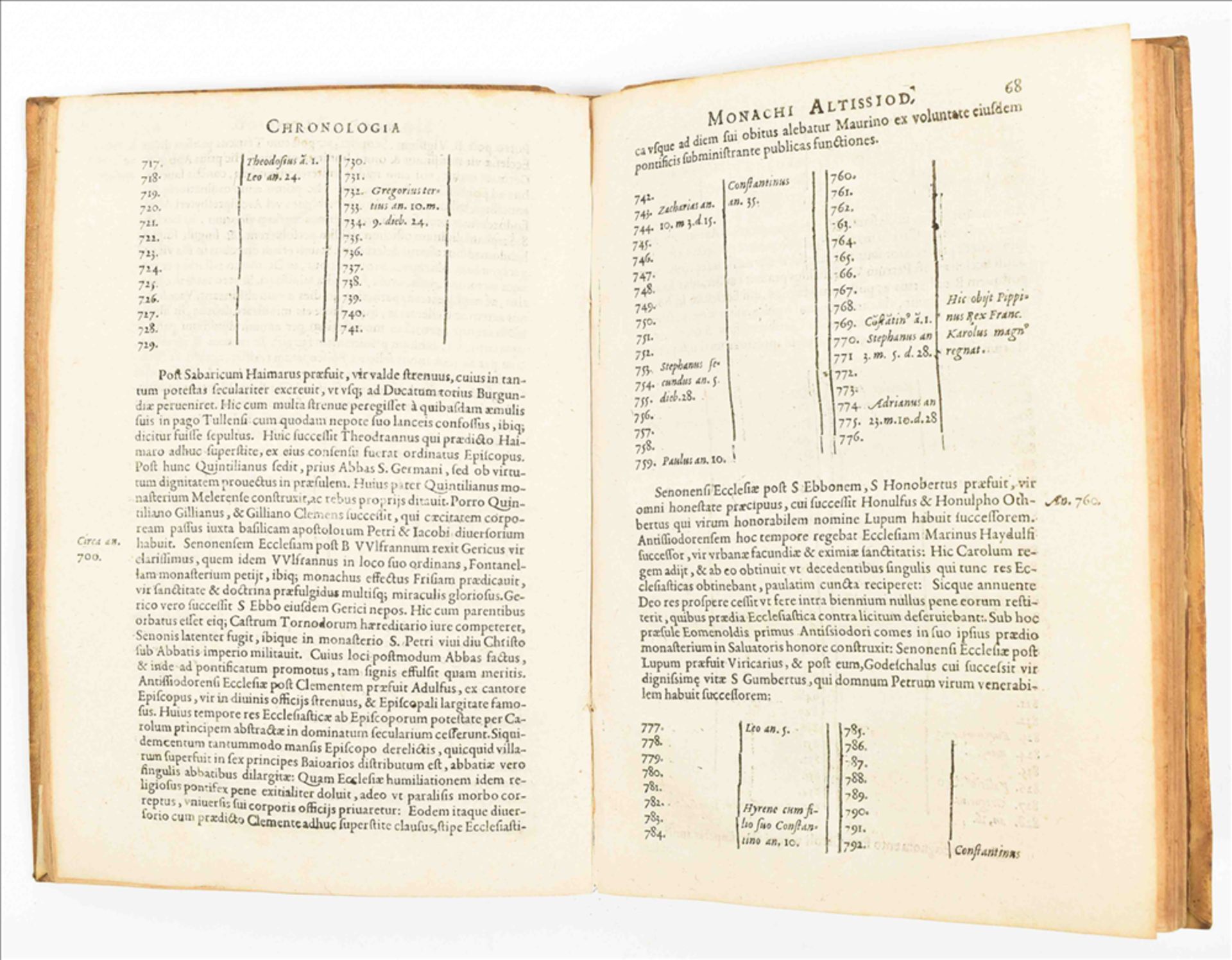 [Robert d'Auxerre] Chronologia seriem temporum et historiam rerum - Image 2 of 6