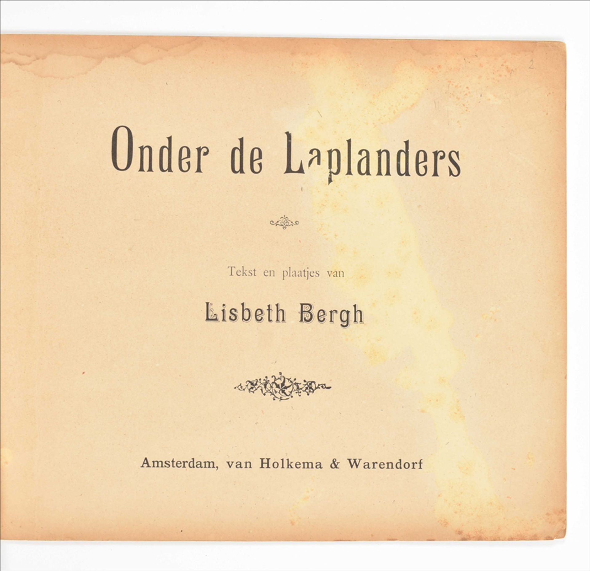 [Dutch Children's books] Lot of seventeen: (1) Lisbeth Bergh. Onder de Laplanders - Bild 7 aus 10