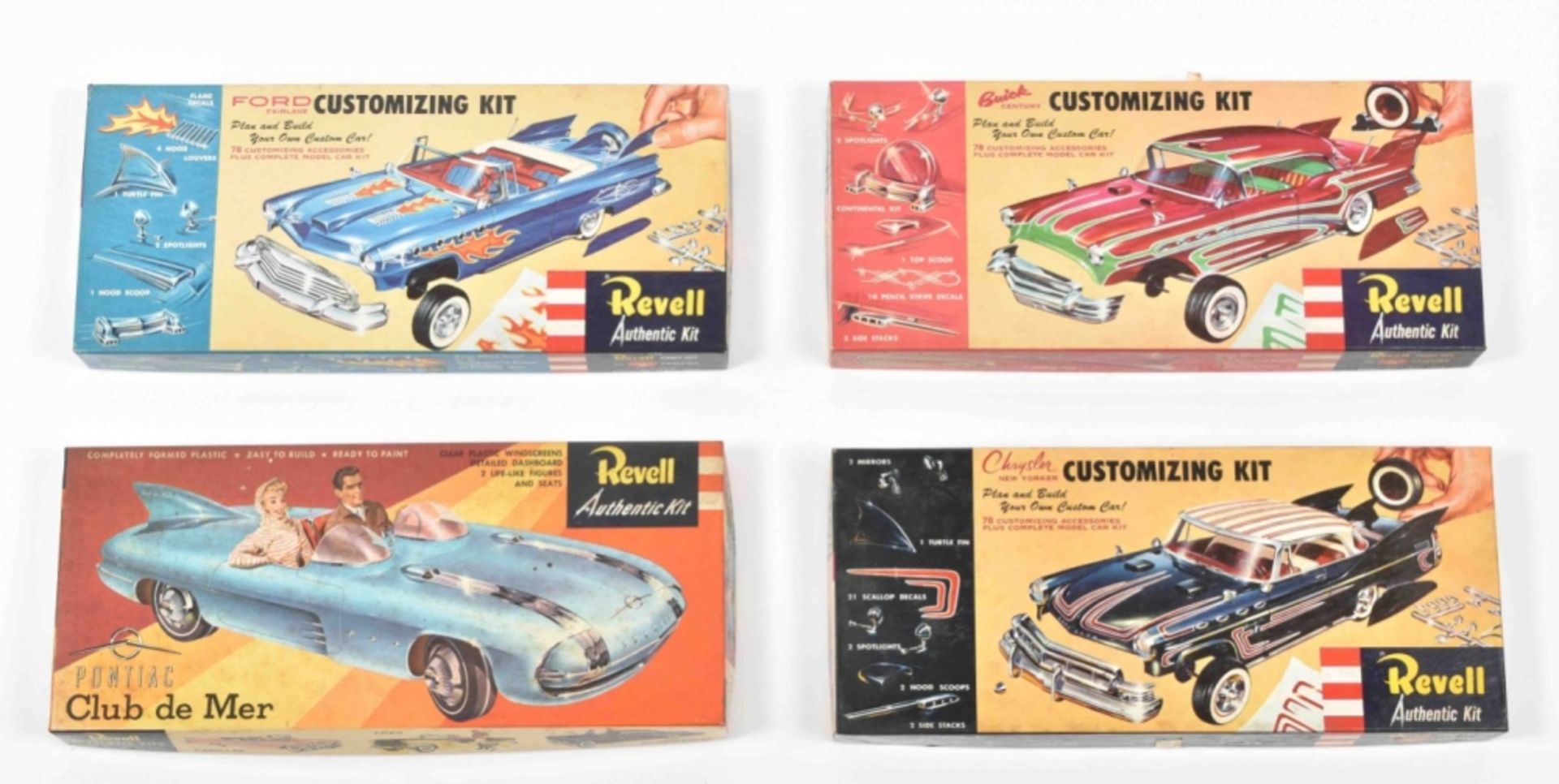 [Model cars] Collection of 22 model kits, 1950s - Bild 6 aus 8