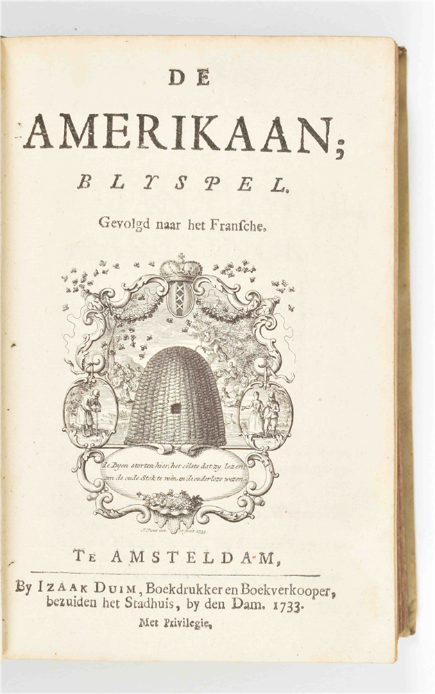 [Plays] 22 vols. w. 18th-19th cent. Dutch plays: (1) "Blyspellen" - Image 7 of 10