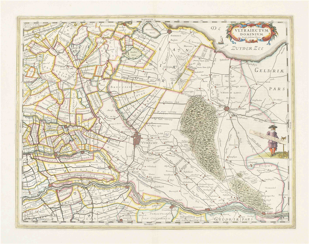 [Utrecht. Province] Two maps: (1) Ultraiectum Dominium - Image 2 of 10