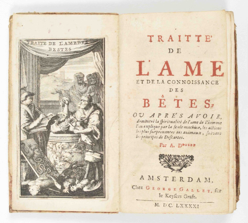 Six (rare) miscellaneous 17th cent. titles: (1) (Antoine Dilly). Traitté de l'ame - Image 3 of 10