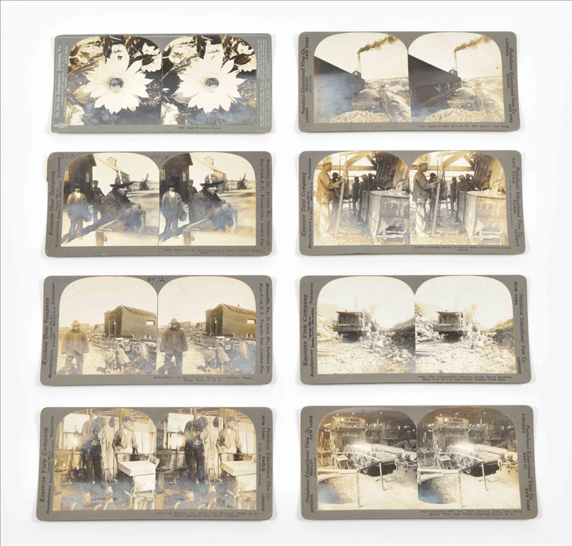 Stereoscope with approximately 250 stereograms - Image 6 of 10