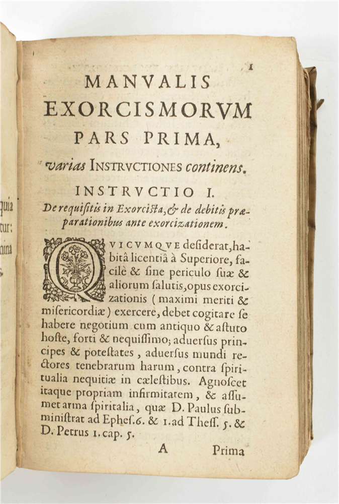 M. van Eynatten. Manuale exorcismorum - Image 5 of 7